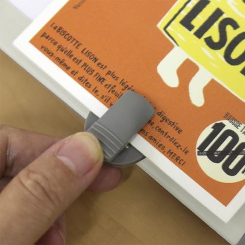 メッセージボードL ライトグレー