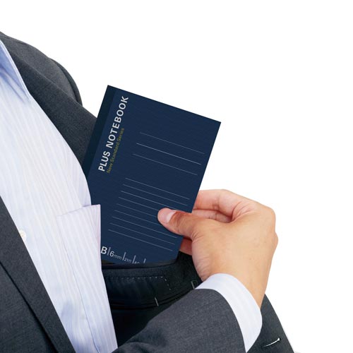 ノートブックA6 48枚B罫6mm21行×20