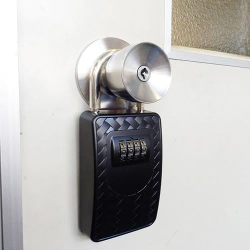 緊急開錠キー付 2WAYキーストック ブラック