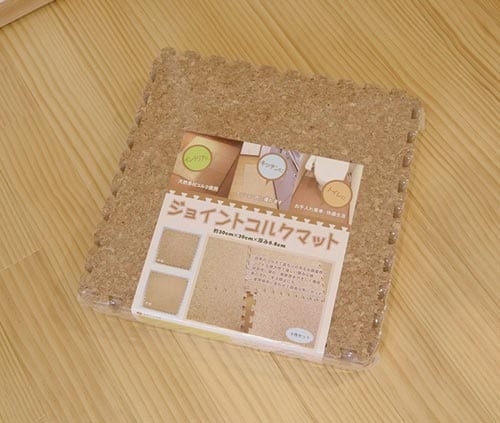 ジョイントコルクマット 8枚入セット(大粒)