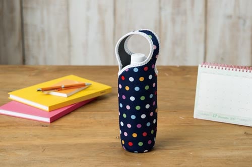 TONE ボトルカバー NAVY DOT