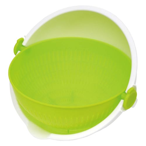 ざるホウル スピンホイール ラージ グリーン