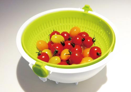 ざるホウル スピンホイール ラージ グリーン