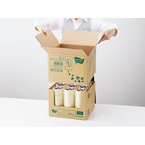 取出しやすい箱入PPテープ 重梱包用 50m 3箱