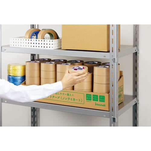 取出しやすい箱入クラフトテープ ノンラミ 50巻