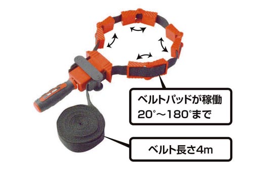 木工用クイックベルトクランプ 4M