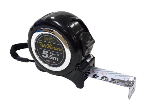 ロック付メジャーJIS付 25mm幅×長さ5.5m