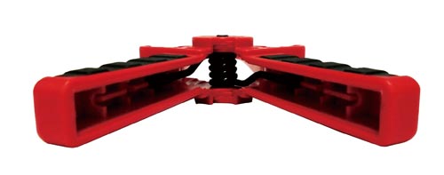 深型パワークランプ全長225mm最大口開き75mm