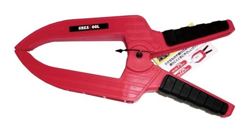 深型パワークランプ全長225mm最大口開き75mm