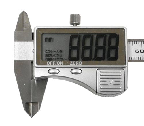 デジタルノギス 極大文字 測定範囲150mm