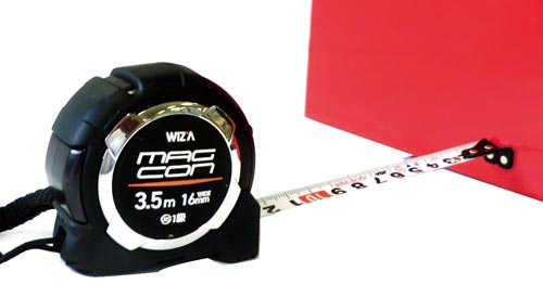 マグコンロック式コンベックス16mm幅×3.5m