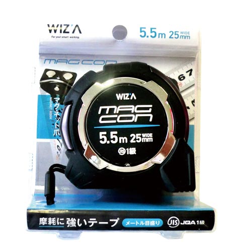 マグコンロック式コンベックス25mm幅×5.5m