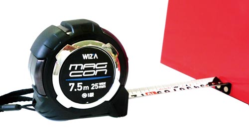 マグコンロック式コンベックス25mm幅×7.5m