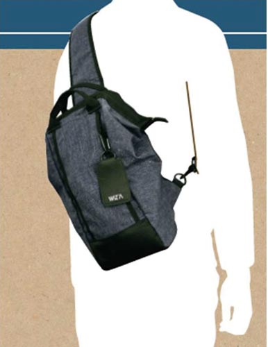 ボディバッグ (デニムブルー)