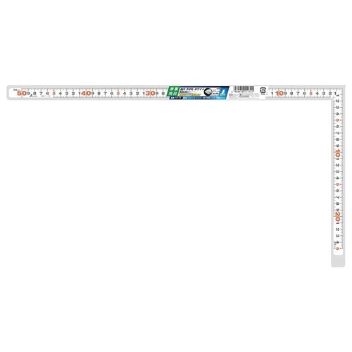 曲尺平ぴた ホワイト 50cm 表裏同目