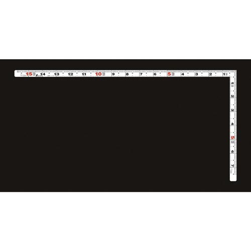 曲尺平ぴた ホワイト 1尺5寸 表裏同目