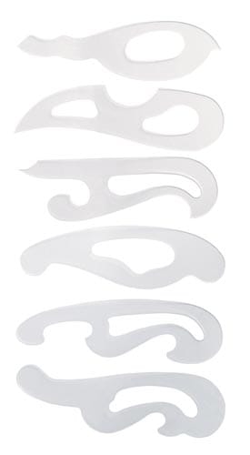 雲型定規 6枚組