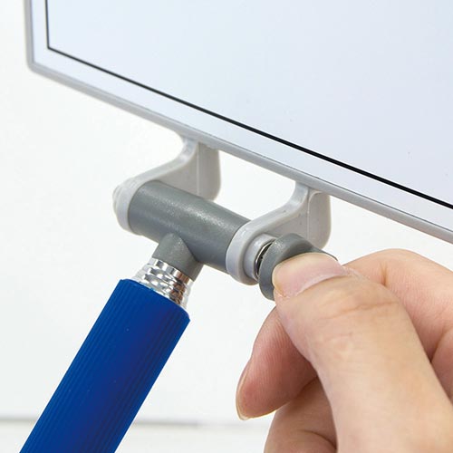 ホワイトボードミニ伸縮式項目マグシート付