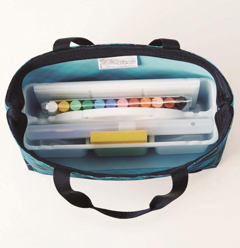 スケッチセットZST26 チェック柄ピンク