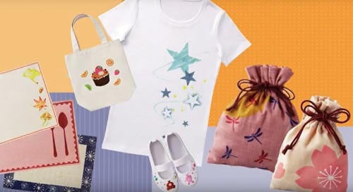 布描きえのぐスタンダード15色×5