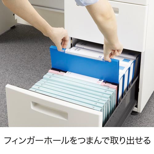 ピックアップクリヤーブック 固定式40Pブルー