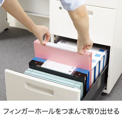 ピックアップクリヤーブック 差替式27mmピンク