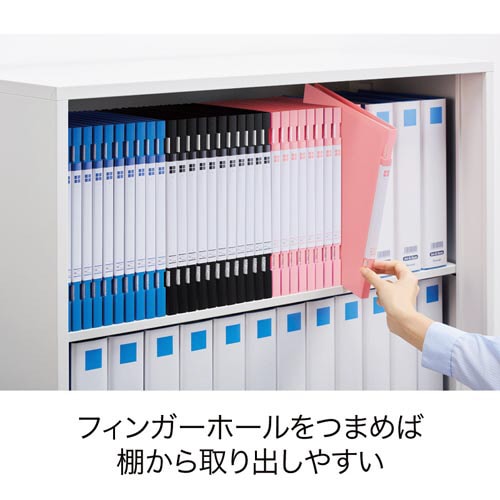 ピックアップクリヤーブック 固定式40Pブルー