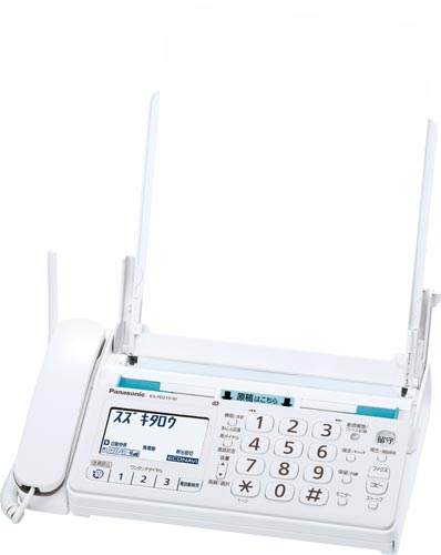 普通紙FAX KX−PD215DW−W 子機2台