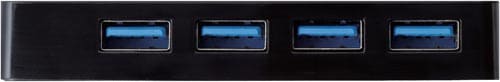 USBハブ3.0ケーブル収納 バスパワー4ポート黒