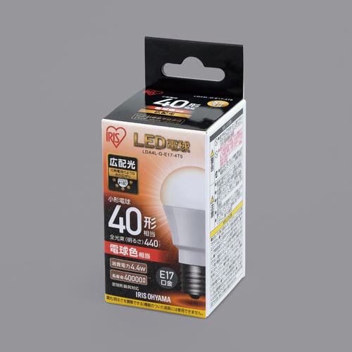 LED E17 広配光40形 電球色