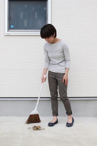 ユースフル 落ち葉や小石も掃けるほうきS