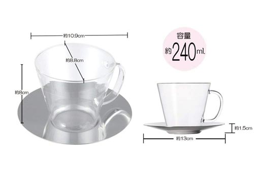 LAVIA ティーカップ&ソーサー ストレート