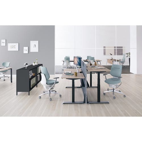 イング クッションバーチカル 本体白 灰青 硬床用