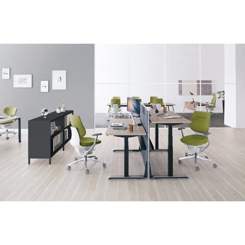 イング クッションバーチカル 本体白 黄緑 硬床用