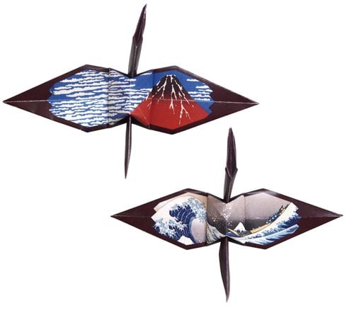 折り紙 おりづる 富嶽三十六景15cm46柄入×4