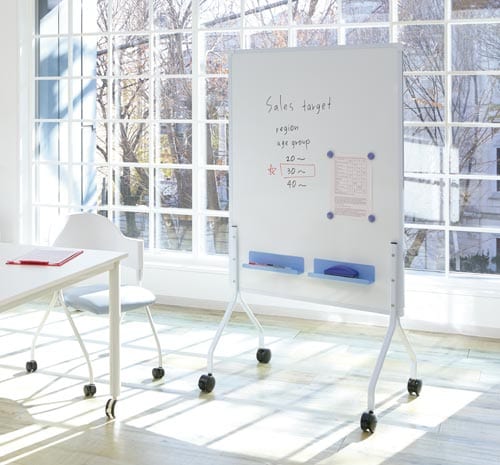 キャスター付きミーティングボード両面タイプ
