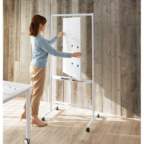 回転式コンパクトホワイトボード