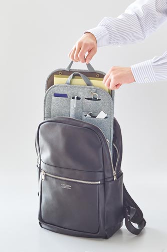 ALTNA キャリングプレート(リュック用)グレー