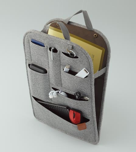 ALTNA キャリングプレート(リュック用)グレー