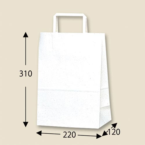 H25チャームバッグ S1 白無地 50枚