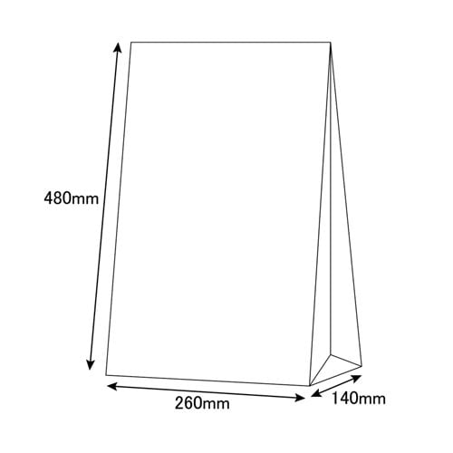 角底無地袋 LL 100枚