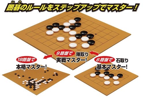 囲碁囲碁のルールをすぐにマスター!