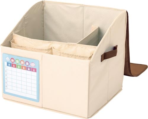 ランドセル収納ボックス ブラウン