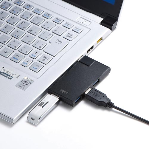 USB3.0 4ポートハブ バスパワー