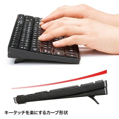 Bluetoothスリムキーボード パンタグラフ式