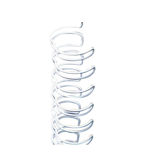 ダブルループリング 6mm ホワイト×2