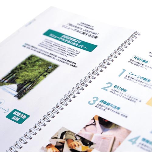 ダブルループリング 6mm ホワイト×2