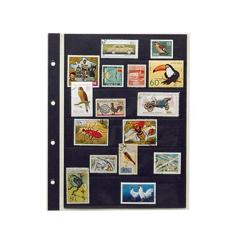 スタンプアルバムスペア切手単片用10枚×3