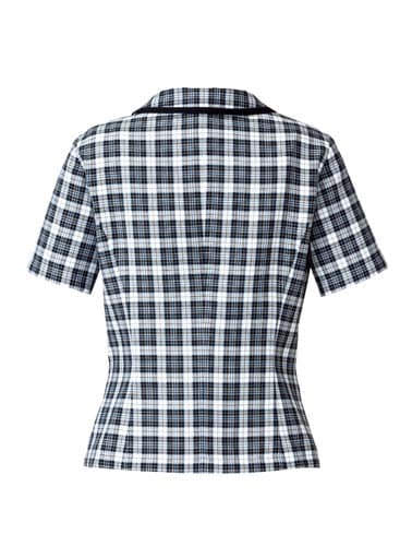 オーバーブラウス AJ0844 ブルー11号