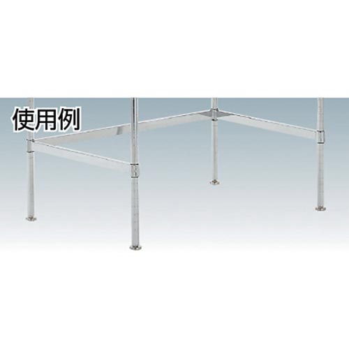 ステン製メッシュラックフックバー1207X457